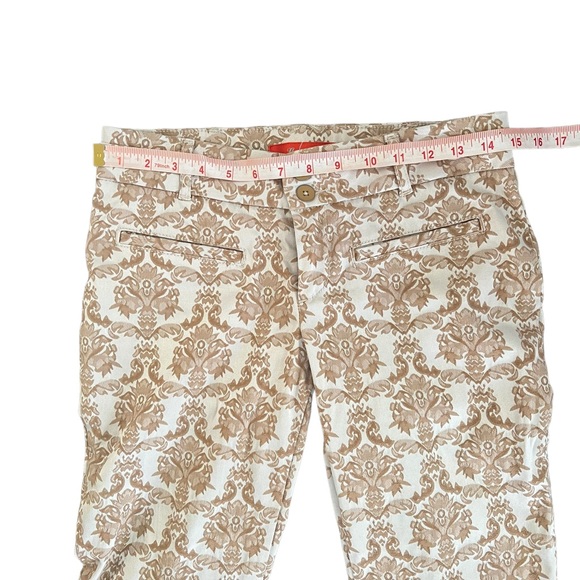 Anthropologie Cartonnier Damask Charlie Ankle Pants Sz 2 - Picture 6 of 10